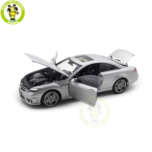 Maquette Mercedes CL 500 Lorinser Grise Argent - Autoart échelle 1:18, Occasion