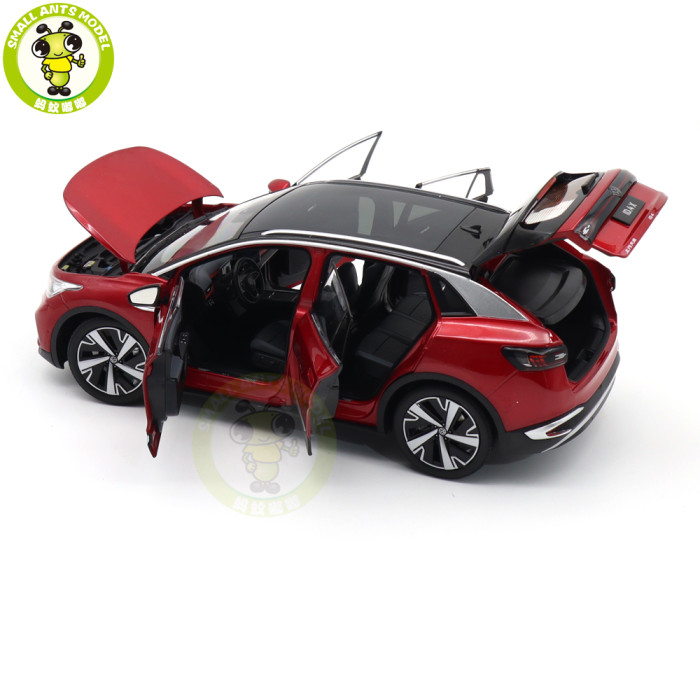 1/18 VW Volkswagen ID4 X ID4.X Pokémon Special Edition Diecast Model Toys Car Boys Girls Gifts