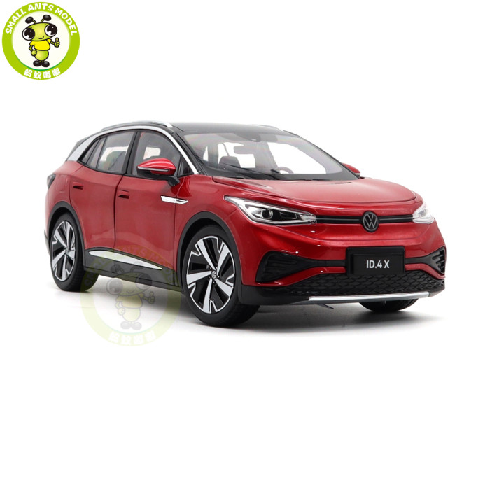 1/18 VW Volkswagen ID4 X ID4.X Pokémon Special Edition Diecast Model Toys Car Boys Girls Gifts