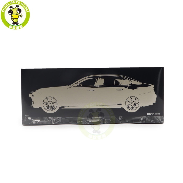 1/18 Minichamps BMW i7 Diecast Model Toys Car Gifts For Father Friends