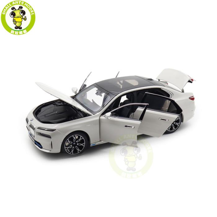 1/18 Minichamps BMW i7 Diecast Model Toys Car Gifts For Father Friends
