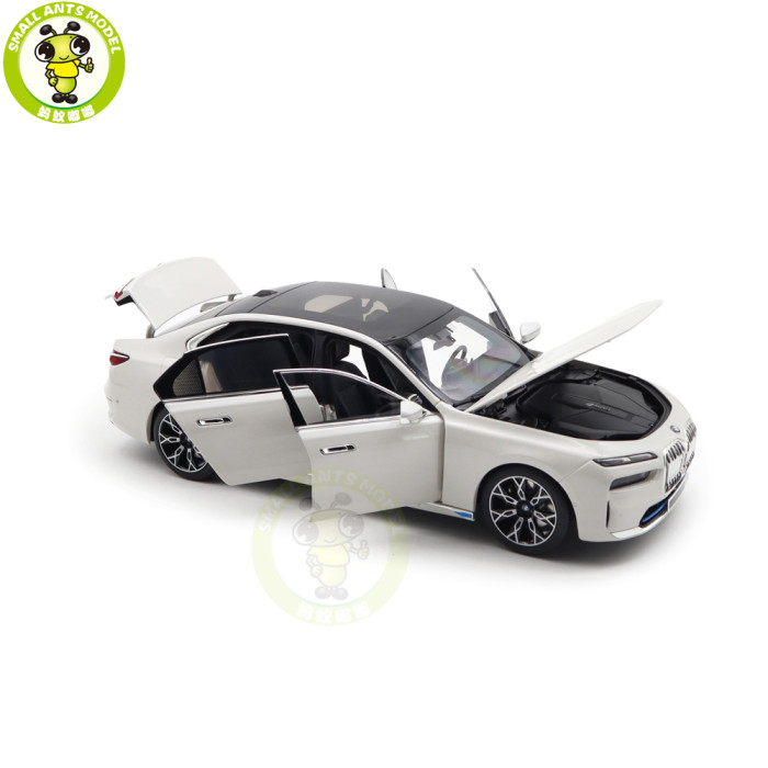 1/18 Minichamps BMW i7 Diecast Model Toys Car Gifts For Father Friends