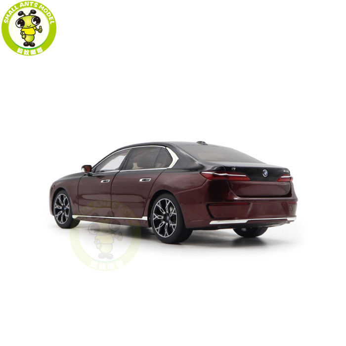 1/18 Minichamps BMW i7 Diecast Model Toys Car Gifts For Father Friends