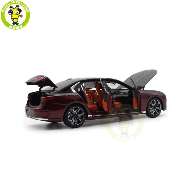 1/18 Minichamps BMW i7 Diecast Model Toys Car Gifts For Father Friends