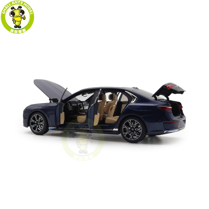 1/18 Minichamps BMW i7 Diecast Model Toys Car Gifts For Father Friends