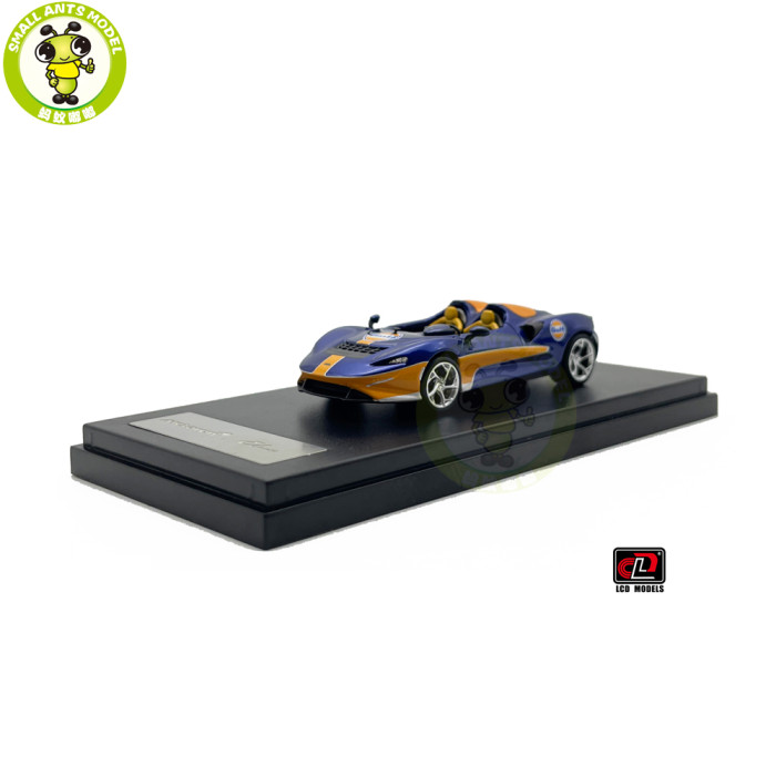 1/64 LCD Mclaren ELVA Open Top Racing Car Diecast Model Toy Cars Gifts For Friends