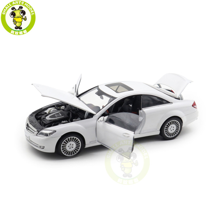 1/18 AUTOart 76166 Mercedes-Benz CL-Klasse CL CLASS White Diecast Model Toy Car Gifts For Friends Father