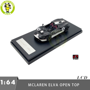 1/64 LCD Mclaren ELVA Open Top Racing Car Diecast Model Toy Cars Gifts For Friends