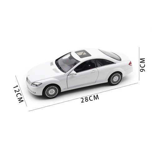 1/18 AUTOart 76166 Mercedes-Benz CL-Klasse CL CLASS White Diecast Model Toy Car Gifts For Friends Father