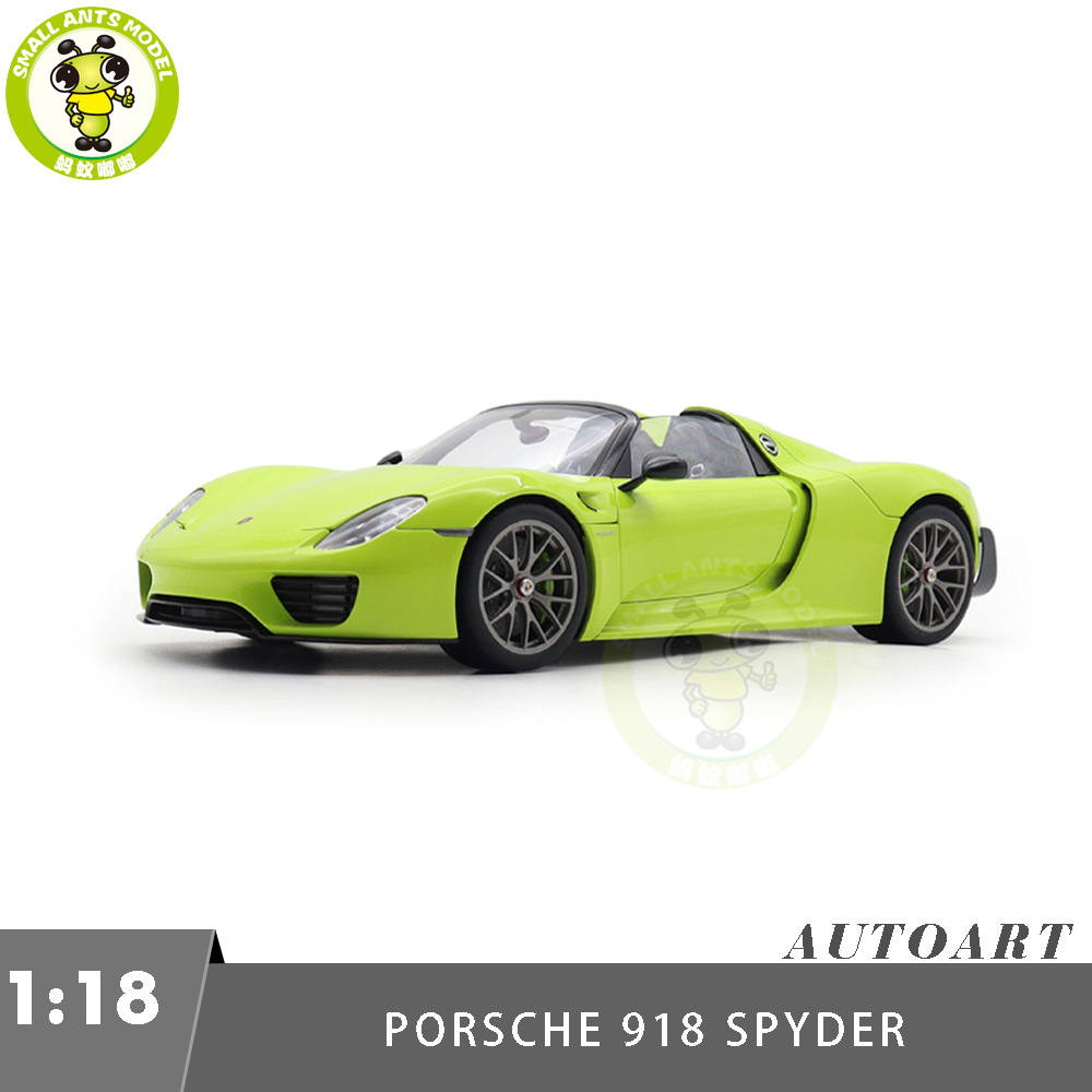 Porsche 918 Spyder 1/18ミニカーライムグリーン Porsche 918 Spyder 1/18ミニカーライムグリーン Porsche 918 Spyder 1