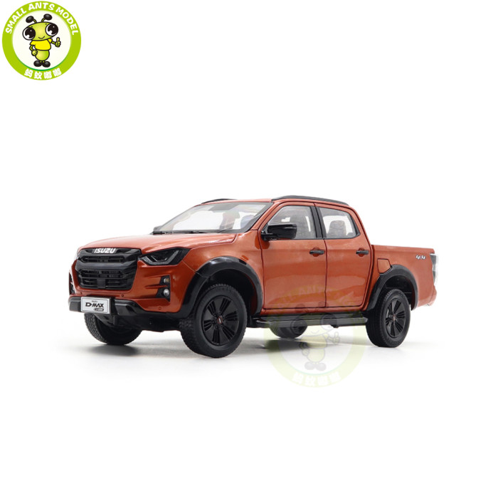 1/18 ISUZU D MAX D-MAX 2023 Pickup Truck Diecast Model Car Toys Gifts For Father Friends