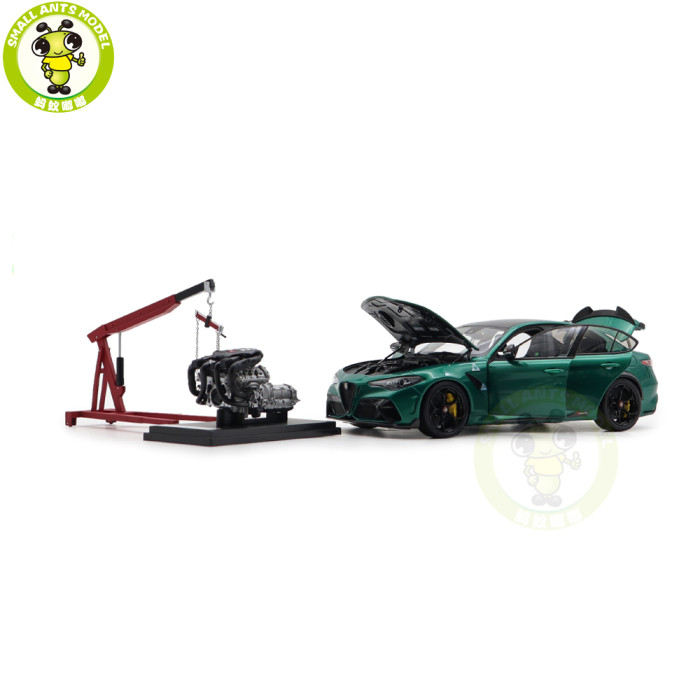 1/18 Alfa Romeo Giulia GTA 952 MOTORHELIX Diecast Model Toy Car Gifts For Father Friends