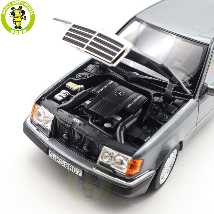 1/18 Mercedes Benz 500 E 500E 1990 Pearl Gray Metallic NOREV 183946 Diecast Model Toys Car Gifts For Father Friends