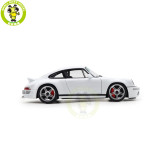 1/18 Almost Real 880203 Porsche RUF SCR 2018 White Diecast Model Toy Car Gifts For Friends Father