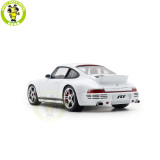 1/18 Almost Real 880203 Porsche RUF SCR 2018 White Diecast Model Toy Car Gifts For Friends Father