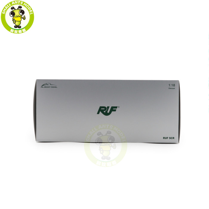 1/18 Almost Real 880203 Porsche RUF SCR 2018 White Diecast Model Toy Car Gifts For Friends Father
