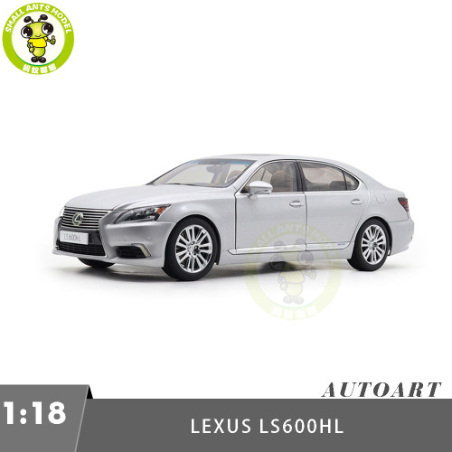 1/18 AUTOart 78841 Lexus LS600 LS600hL Sonic Silver Diecast Model Toy Car Gifts For Friends Father