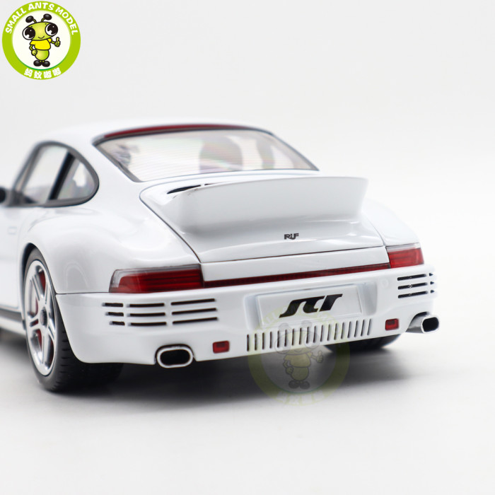 1/18 Almost Real 880203 Porsche RUF SCR 2018 White Diecast Model Toy Car Gifts For Friends Father