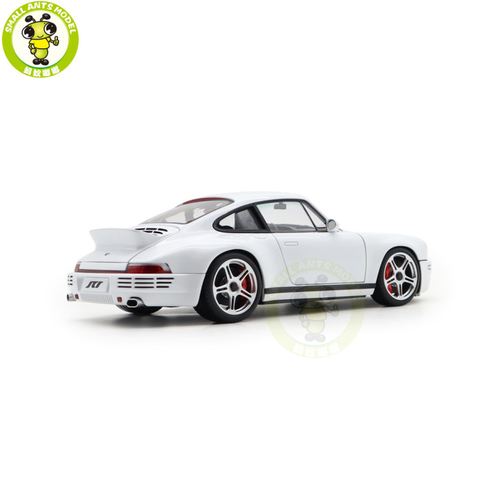1/18 Almost Real 880203 Porsche RUF SCR 2018 White Diecast Model Toy Car Gifts For Friends Father