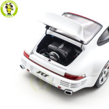 1/18 Almost Real 880203 Porsche RUF SCR 2018 White Diecast Model Toy Car Gifts For Friends Father