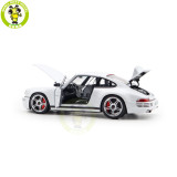 1/18 Almost Real 880203 Porsche RUF SCR 2018 White Diecast Model Toy Car Gifts For Friends Father