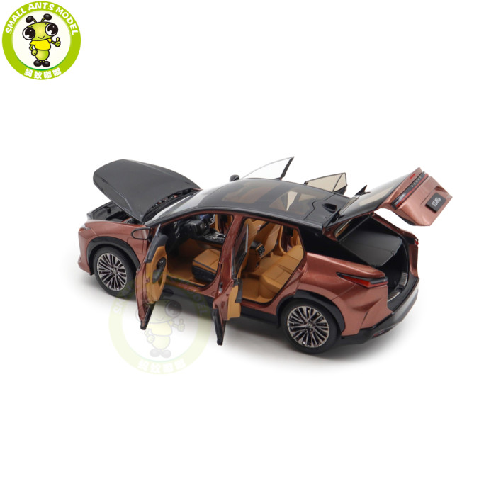 1/18 Toyota Lexus RZ 450e Diecast Model Toy Car Gifts For Father Friends