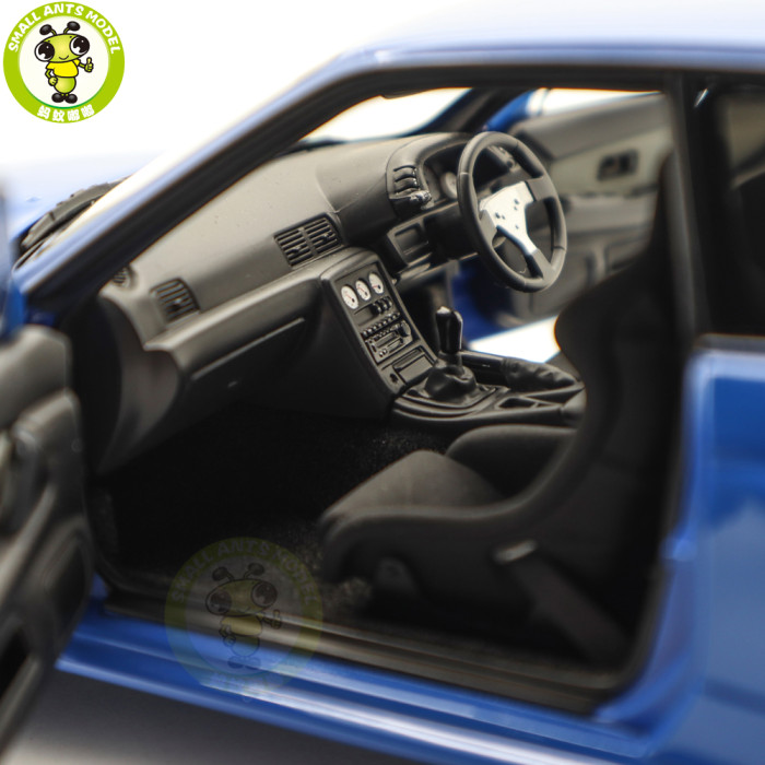 1/18 Nissan Skyline GT-R（R32）V-SPEC II Autoart 77415 Blue Diecast Model Car Gifts For Friends Father