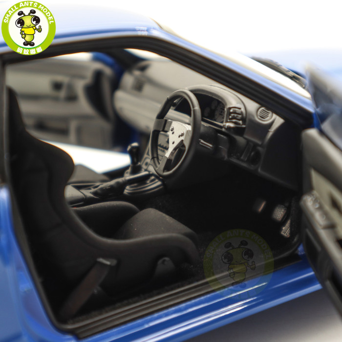 1/18 Nissan Skyline GT-R（R32）V-SPEC II Autoart 77415 Blue Diecast Model Car Gifts For Friends Father