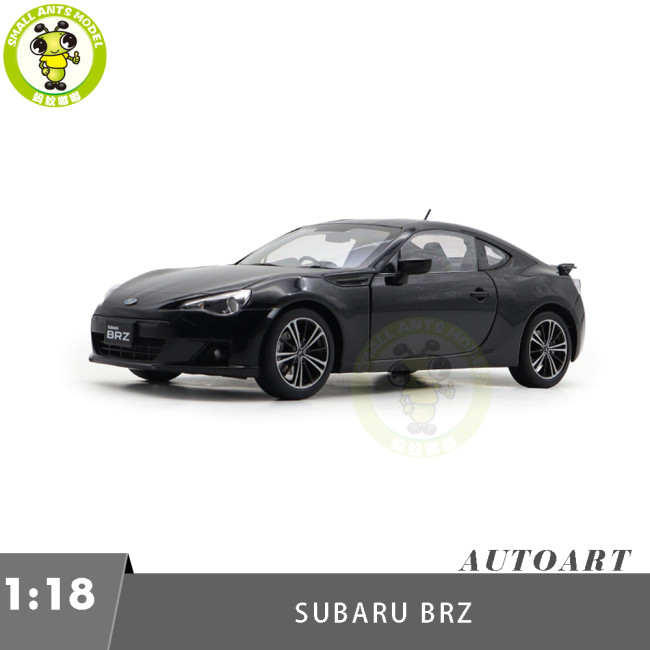 1/18 AUTOart 78692 SUBARU BRZ Black Diecast Model Car Gifts For Friends Father