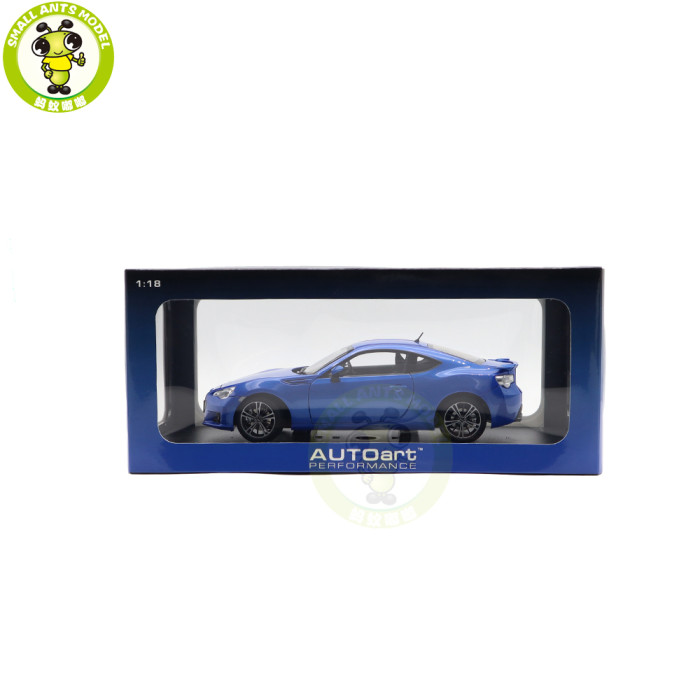 1/18 AUTOart 78691 SUBARU BRZ WR BLUE MICA Diecast Model Car Gifts For Friends Father
