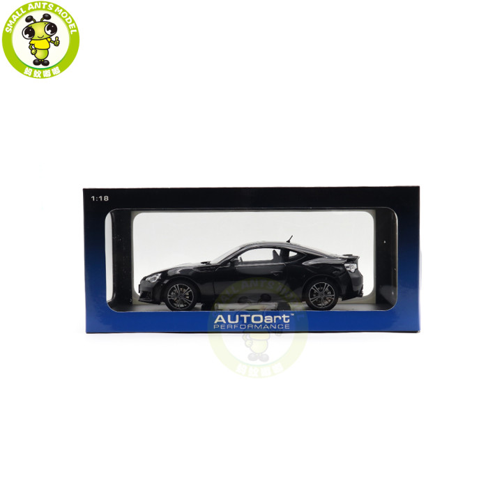 1/18 AUTOart 78692 SUBARU BRZ Black Diecast Model Car Gifts For Friends Father