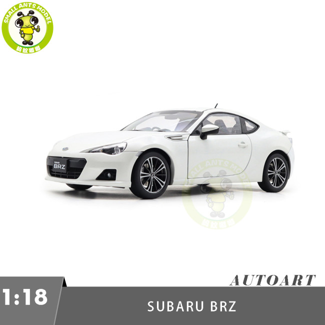 1/18 AUTOart 78693 SUBARU BRZ White Diecast Model Car Gifts For Friends Father