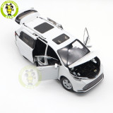 1/18 Toyota SIENNA MPV White Diecast Model Toys Car Gifts For Friends Father