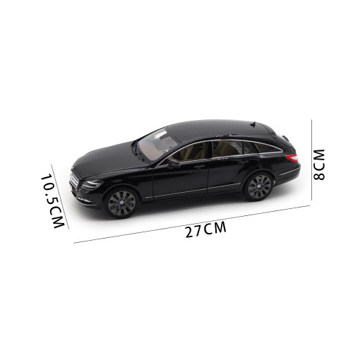 1/18 Mercedes Benz CLS Shooting Brake 2011 NOREV 183944 Obsidian Black Metallic Diecast Model Toys Car Gifts For Father Friends