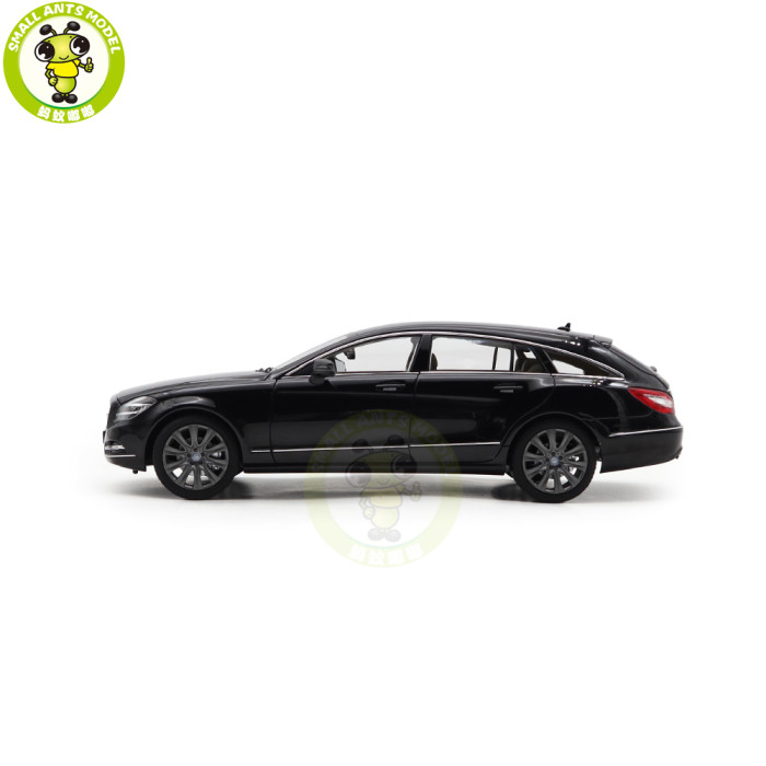 1/18 Mercedes Benz CLS Shooting Brake 2011 NOREV 183944 Obsidian Black Metallic Diecast Model Toys Car Gifts For Father Friends