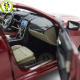 1/18 US GM Cadillac ATS L ATS-L Round Logo Diecast Model Toys Car Gifts For Father Friends