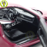 1/18 Porsche 911 992 GT3 2021 Norev 187386 Ruby Star Neo Diecast Model Toys Car Gifts For Friends Father