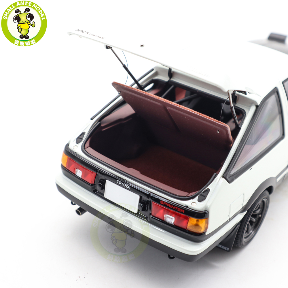 1/18 Toyota Sprinter Trueno AE86 Initial D Project D Final Version