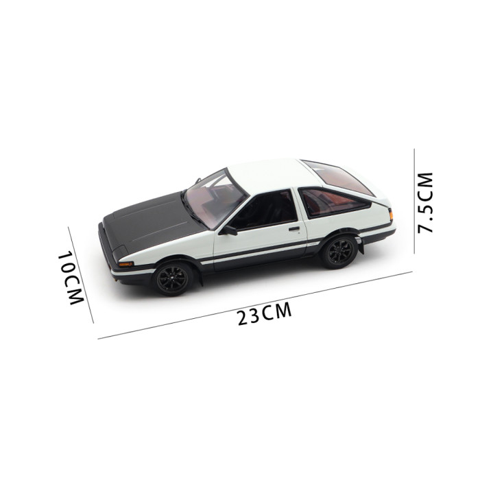 1/18 Toyota Sprinter Trueno AE86 Initial D Project D Final Version Autoart 78786 Model Toy Car Gifts For Father Friends