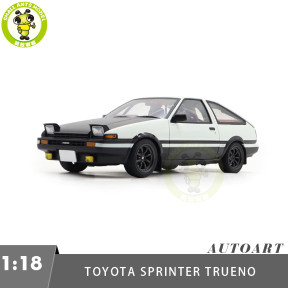 1/18 Toyota Sprinter Trueno AE86 Initial D Project D Final Version Autoart 78786 Model Toy Car Gifts For Father Friends
