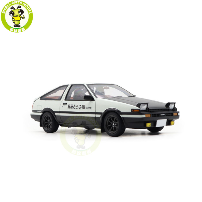 1/18 Toyota Sprinter Trueno AE86 Initial D Project D Final Version Autoart 78786 Model Toy Car Gifts For Father Friends