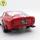 1/18 Ferrari 250GTO 1962 LM #19 Kyosho 08438A Diecast Model Toy Cars Gifts For Father Friends