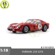 1/18 Ferrari 250GTO 1962 LM #19 Kyosho 08438A Diecast Model Toy Cars Gifts For Father Friends