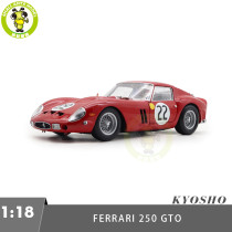 1/18 Ferrari 250GTO 1962 LM #22 Kyosho 08438B Diecast Model Toy Cars Gifts For Father Friends