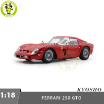 1/18 Ferrari 250GTO Kyosho 08438R Red Diecast Model Toy Cars Gifts For Father Friends