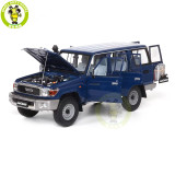 1/18 Toyota Land Cruiser 76 LC76 Almost Real 870101 Diecast Model Toy Car Gifts For Father Friends
