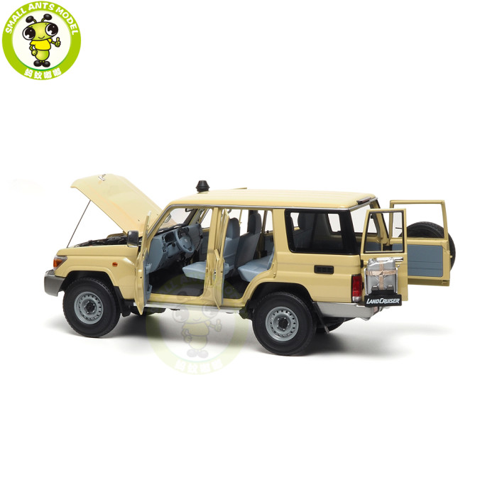 1/18 Toyota Land Cruiser 76 LC76 Almost Real 870101 Diecast Model Toy Car Gifts For Father Friends