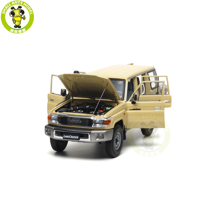 1/18 Toyota Land Cruiser 76 LC76 Almost Real 870101 Diecast Model Toy Car Gifts For Father Friends