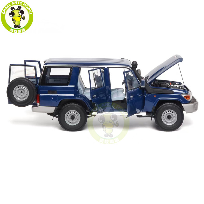 1/18 Toyota Land Cruiser 76 LC76 Almost Real 870101 Diecast Model Toy Car Gifts For Father Friends