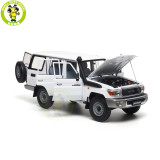 1/18 Toyota Land Cruiser 76 LC76 Almost Real 870101 Diecast Model Toy Car Gifts For Father Friends